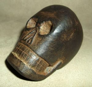 Native American Caved Stone Head 1