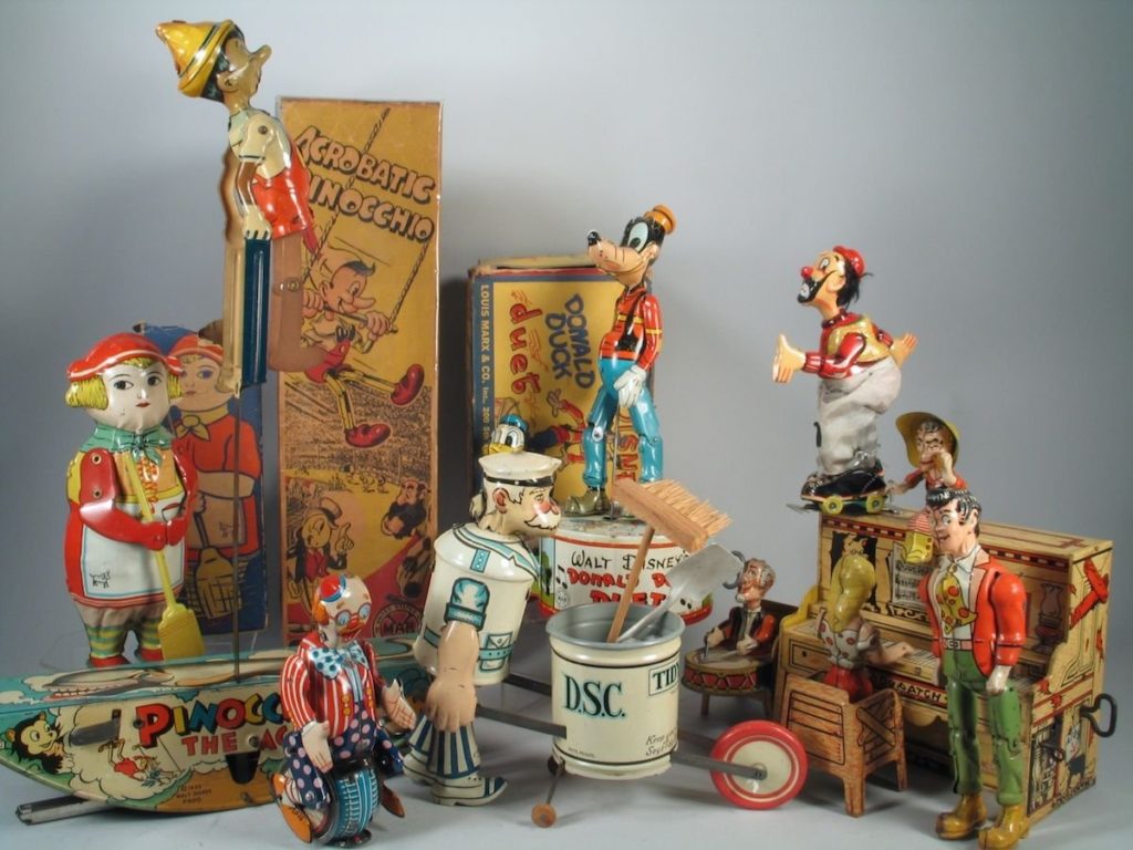 Vintage Boxed Tin Wind Up Toys 2