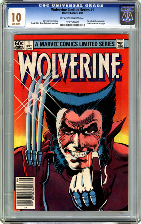 Wolverine Limited Series issue 1 CGC 10