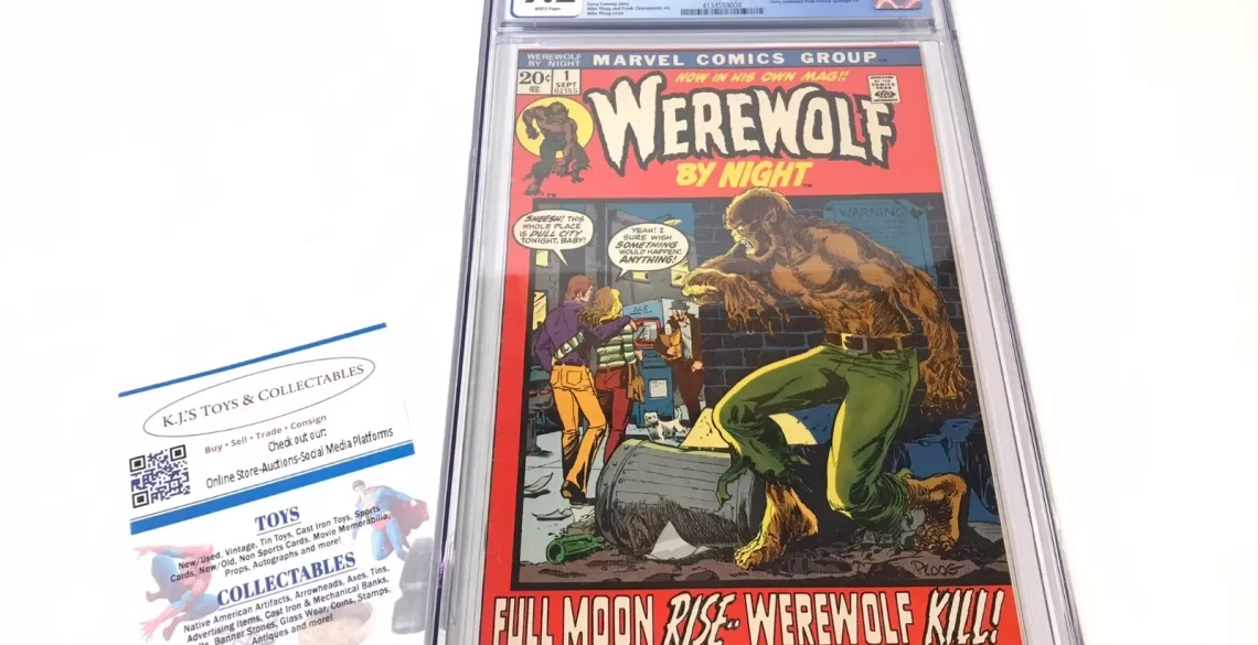 Werewolf by Night #1 HIGH GRADE CGC 9.2 Marvel Comics Werewolf By Night Issue 1